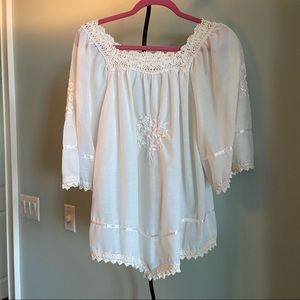 MODUS VIVENDI
BOHO PEASANT BLOUSE
